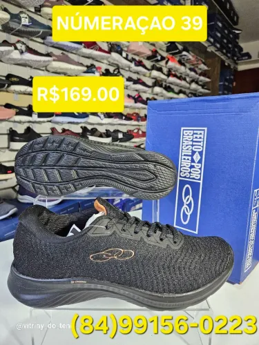 TÊNIS ORIGINAL OLYMPIKUS ATMOS FEMININO NÚMERO 39