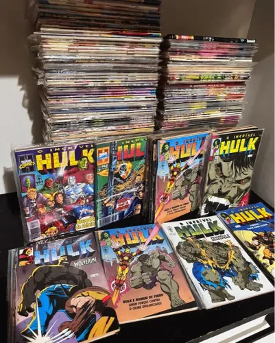 O incrível Hulk editora abril de 1983 a 1997, vendo avulso, abaixo os números disponíveis: