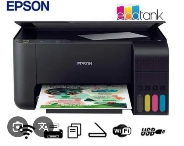 Impressora Epson Ecotank com Wi-Fi