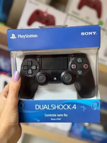 Controle PS4 PC TV - Novo