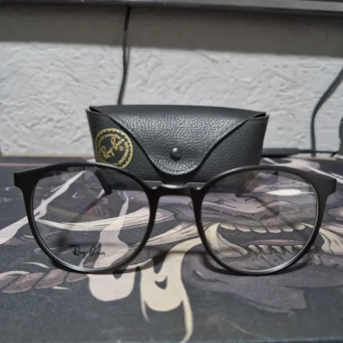 Armação Rayban redonda acetato flexível