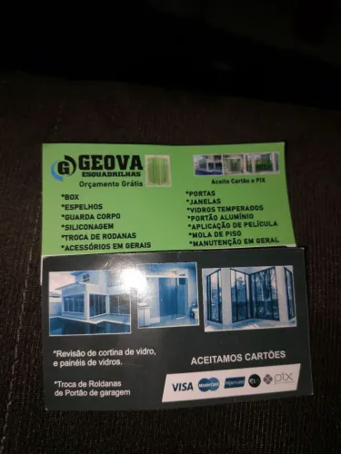 Serviço de manutenção de esquadrias 