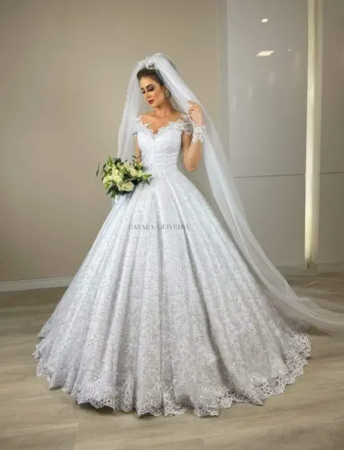 Vestido de Noiva Dayara Oliveira 