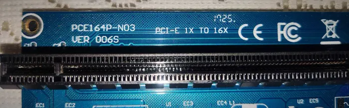 Riser PCI-E VER006S