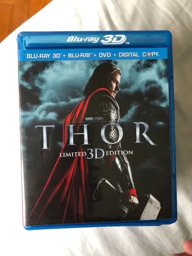 Blu-Ray Thor 3D. Importado. Com legendas em Português