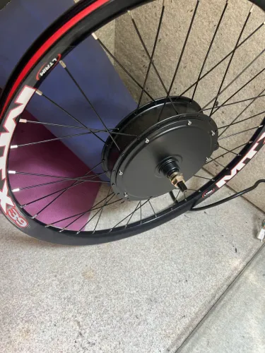 Kit de conversão bike elétrica (motor 3000w+bateria)