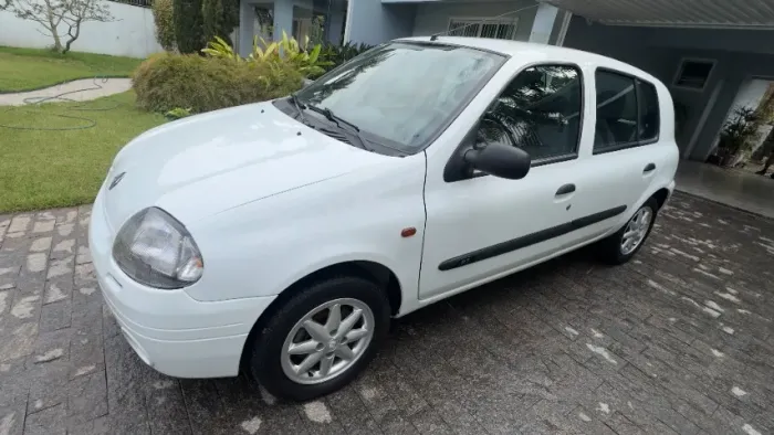 Renault Clio RT 1.6 16V 5P Branco Carro De Colecionador