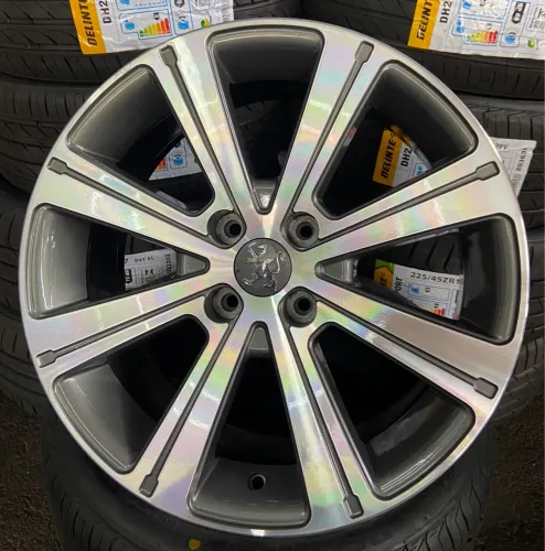 Rodas Peugeot aro 17 tala 7 furacão 4x108