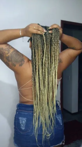 Tranças Box Braids Loiro Ombré Incríveis