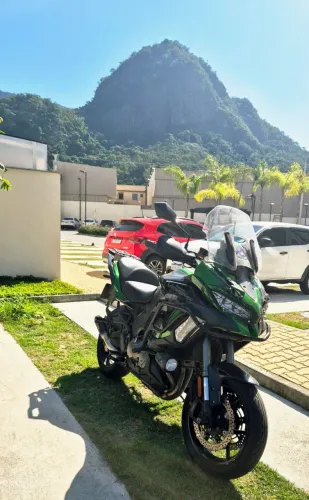 Kawasaki Versys 1000 GT GRAND TOURER 2021 - 25.000 km - Verde - ABS
