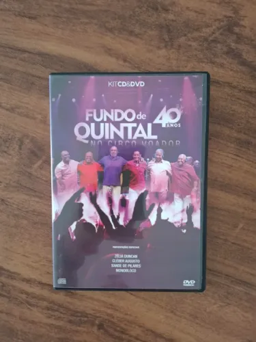 DVD + CD Grupo Fundo de Quintal 40 Anos