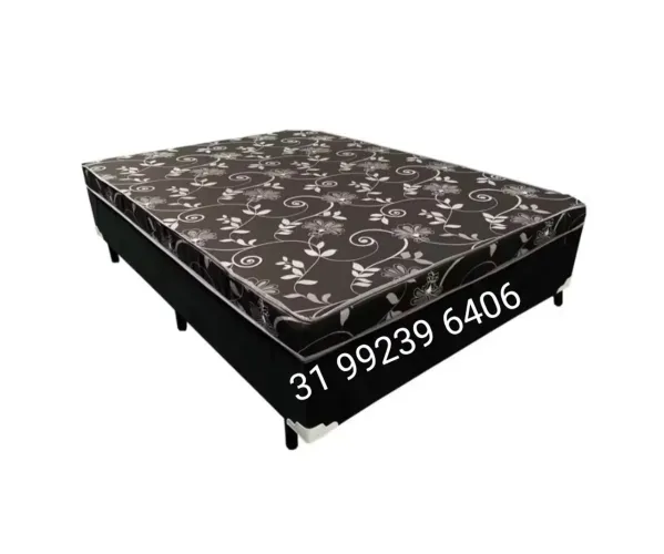 Cama Box Casal com Espuma
