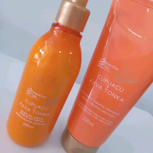 Kit Hidratante e Sabonete Líquido Cupuaçu e Fava Tonka
