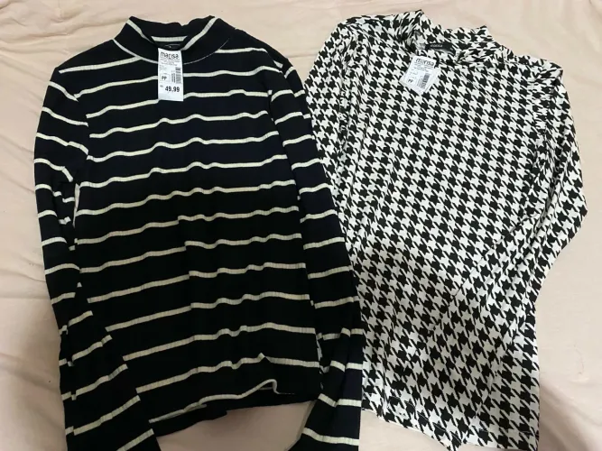 Blusas NOVAS da Marisa manga longa 