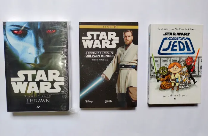 Kit 4 livros de Star Wars