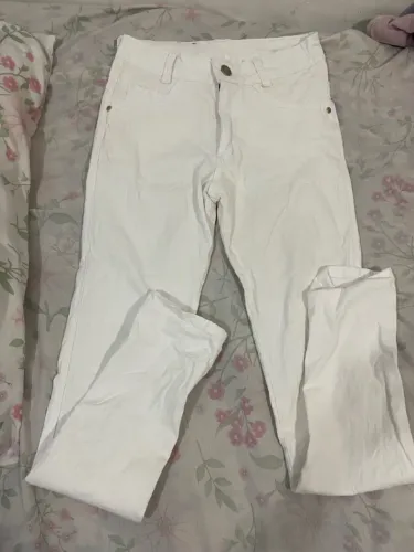 Calça Jeans Branca TAM 36 