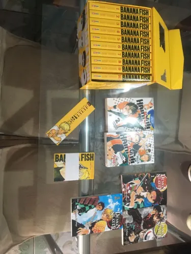 Mangá de Banana fish, Demon slayer e Haikyu!!