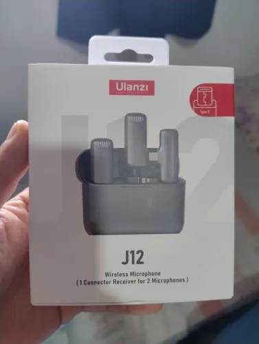 Microfone de Lapela Ulanzi - Na caixa em perfeito estado! 