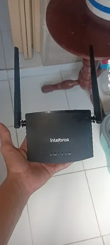 Roteador Intelbras funcionando