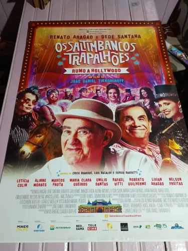 Cartaz Saltimbancos Trapalhões!(Cinema)