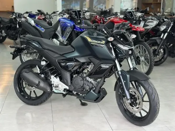 Yamaha FZ15 Fazer 150 Abs 2025 0Km Verde - Vermelha - Azul - Cinza- Mepal Motos