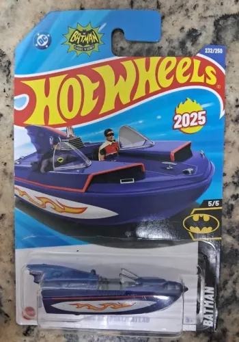 HotWheels Bat Boat Batman