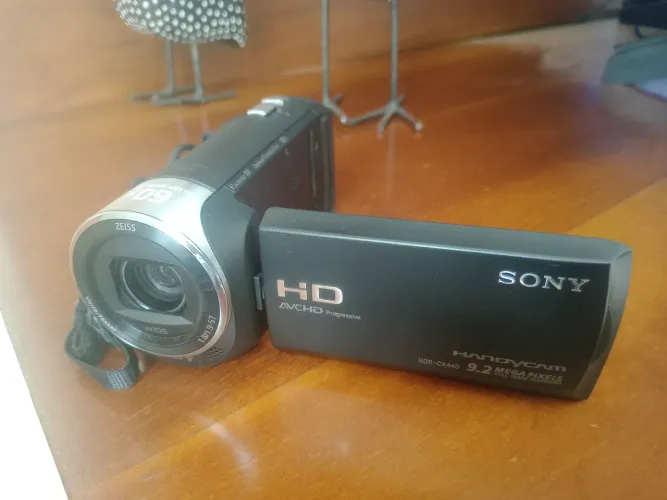Câmera filmadora Sony HDR cx440