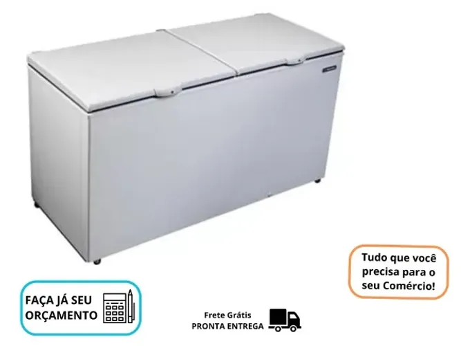 Freezer Metalfrio Tampa Cega Horizontal
