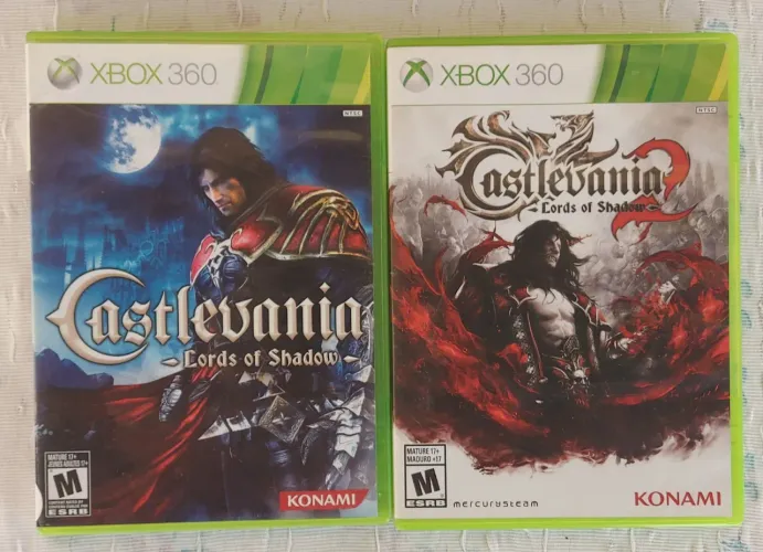 Castlevania: Lords of Shadow 1 e 2 - Xbox 360