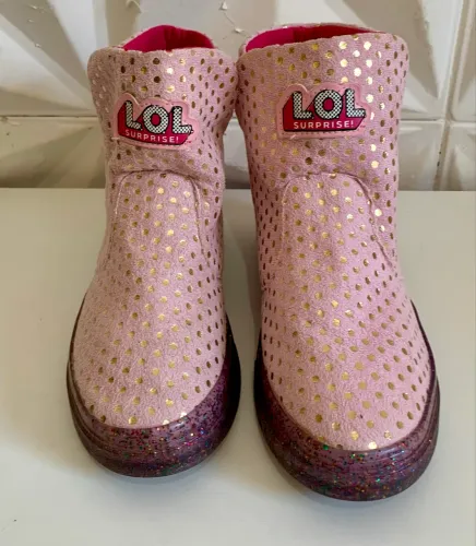 Bota Infantil Menina LoL Glitter Grendene Kids