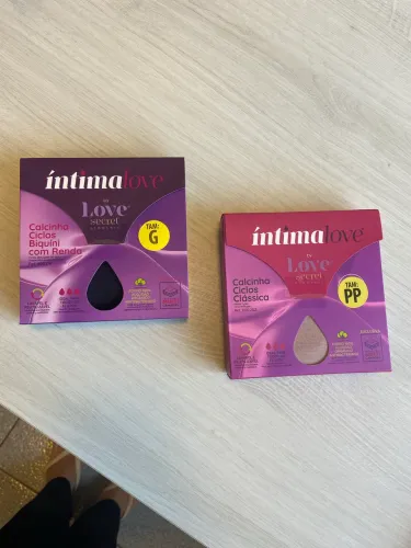 Calcinha absorvente 