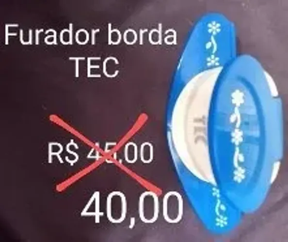 Furador de papel de Bordas TEC