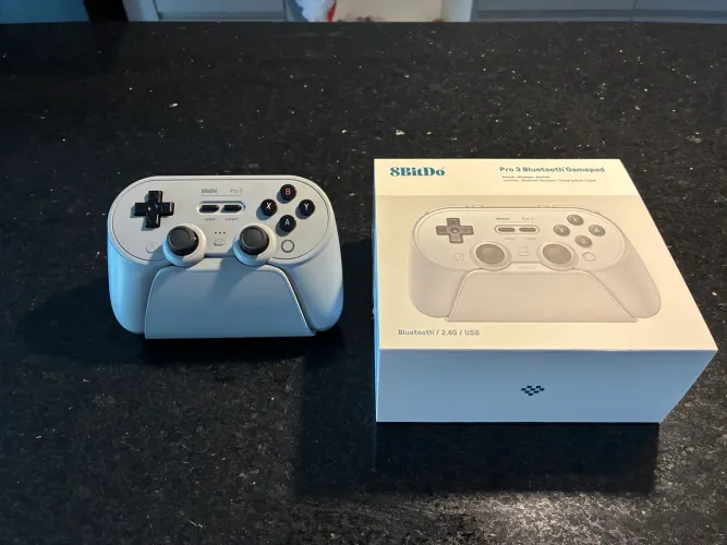 Controle 8BitDo Pro 3 - Cinza