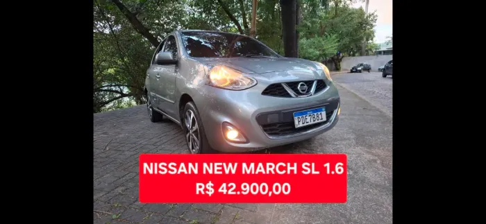 Nissan March SL 1.6 16V Flex Fuel 5P 2016