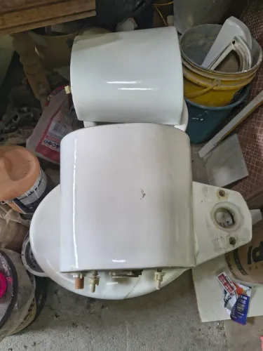 Vaso sanitário Acoplado Branco 
