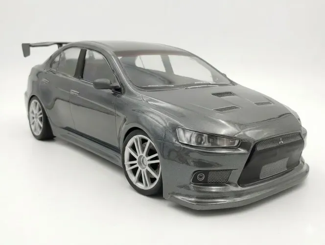 Lancer Evolution - Bolha para Automodelo 1:10