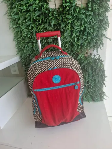 Mochila kipling 2 rodinhas