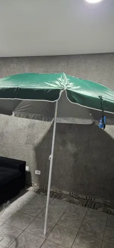 Guarda sol ombrelone articulado 2,40metros,novo nunca usado 