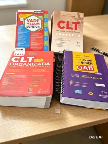 Combo de livros de direito- vale mercum+ trabalhista+apostila OAB edição 2021 2022