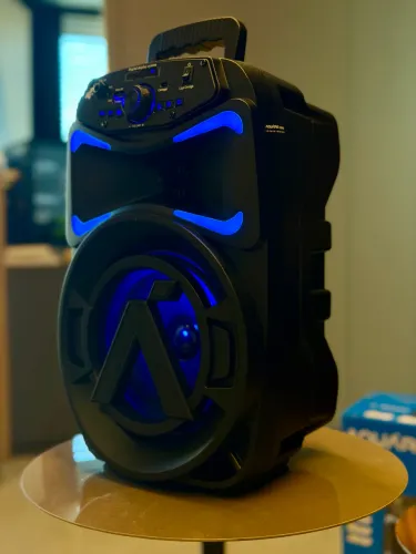 Caixa de Som Aquário Hype 250 Bluetooth 250W Nova Lacrada TWS Rádio FM Bivolt