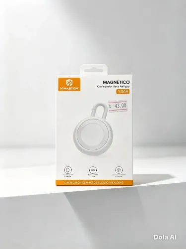 Carregador Magnético H'MASTON YD69 para Smartwatch