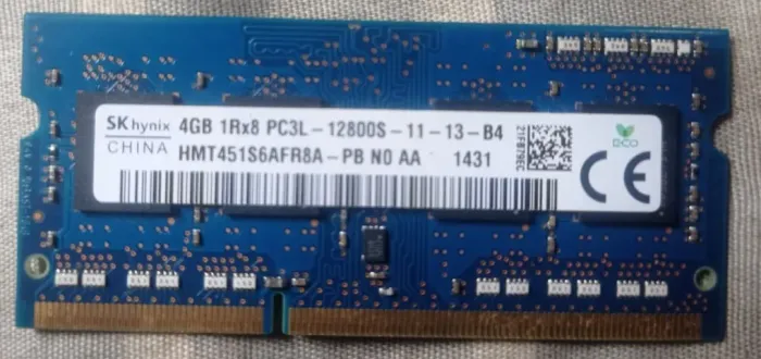Hynix HMT451S6AFR8A-PB 4GB DDR3L 1600MHz SO-DIMM