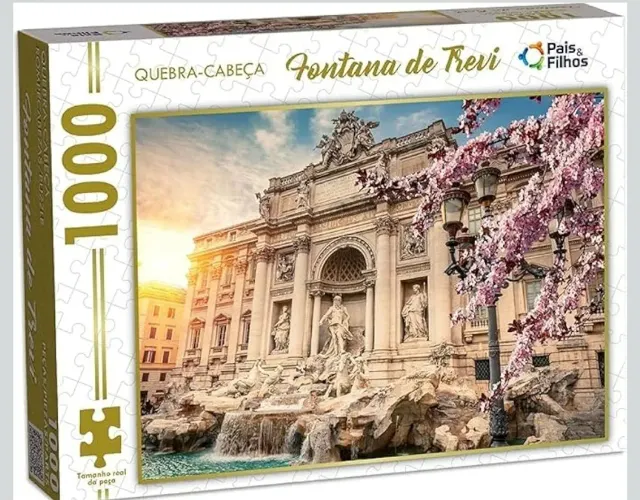 Quebra?Cabeça Fontana di Trevi 1000 Peças