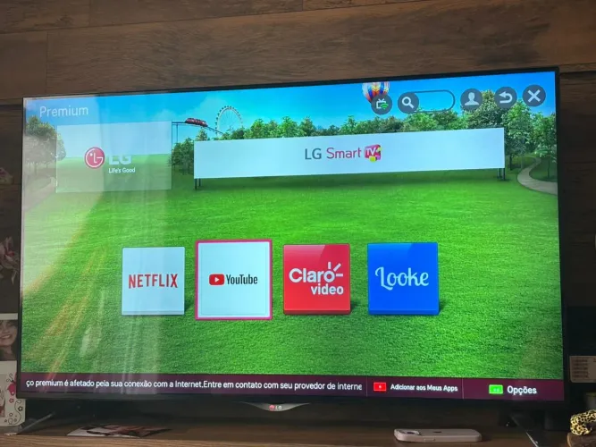 SMART TV, 49' LG, usada