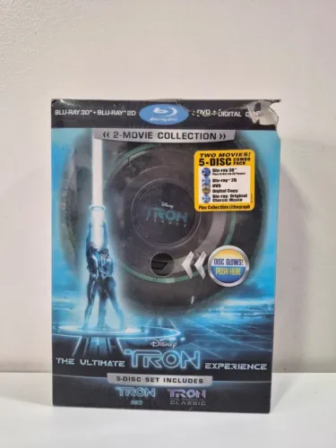 Blu Ray Tron/tron Legado The Ultimate Experience Giftset (Usado)