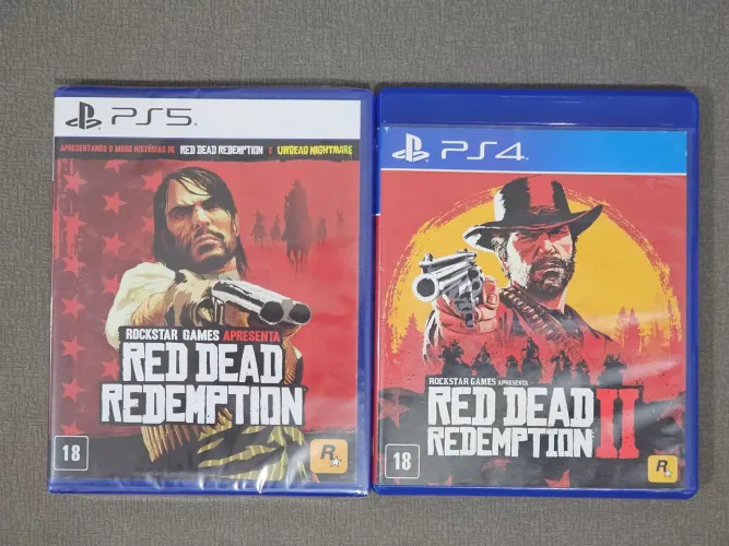 Red Dead Redemption 1 e 2 PS4 PS5