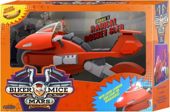 Nacelle Biker Mice from Mars / Esquadrão Marte - Moto Radical Rocket Sled - Vinnie