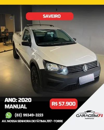 Volkswagen Saveiro Robust 1.6 Total Flex 16V 2020