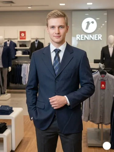 Blazer Azul Renner