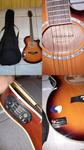 Violão Semi-Novo, usado poucas vezes